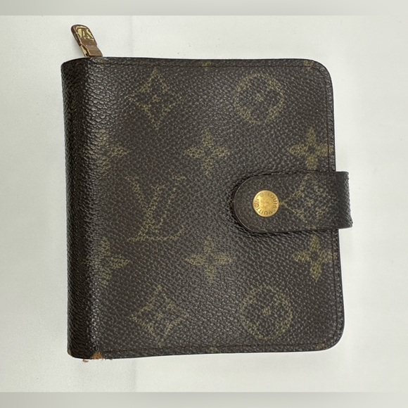 Authentic Vintage Louis Vuitton Compact Zipper Large Wallet Timeless Unisex - Picture 7 of 16